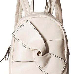 NWT Jessica Simpson "Kandiss" Pink Studded Mini Bow Faux Leather Backpack $98.00